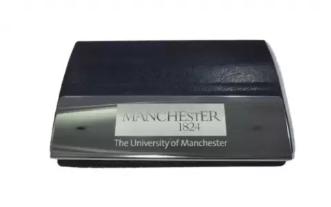 Metal/Leather Business Card